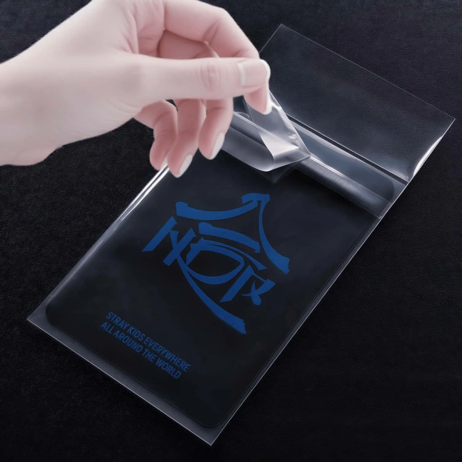 50–200 Stück CPP KPOP-Kartenhüllen, transparent, dick, versiegelt, Fotokartenschutzfolie, Wert, Sammelkartenhülle, 58 x 89/66 x 91 säurefrei – Detail 2