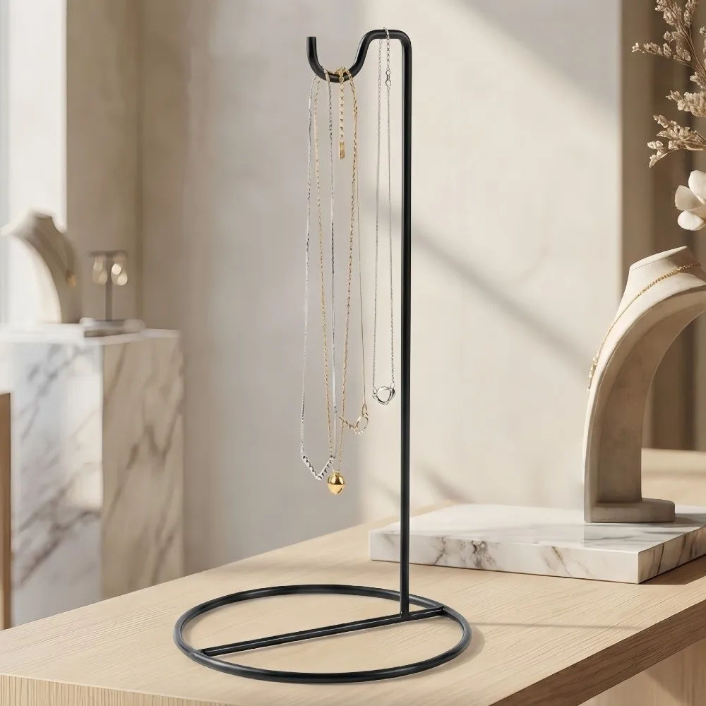Elegant Jewelry Display Rack Stylish Modern Key Watch Storage Shelf Save Space Durable Handbag Display Stand Photography Props