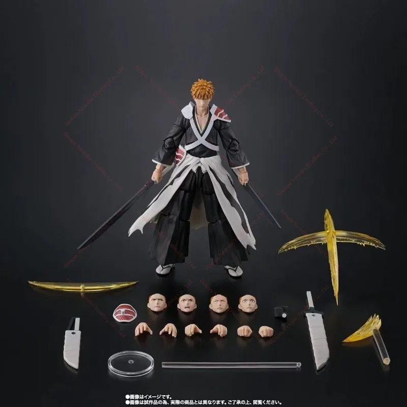 Kurosaki Ichigo - Double Zangetsu, PVC Collectible, S.H.Figuarts 15.5cm Toy Collectible Gift