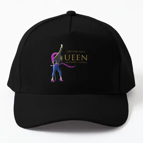 

Бейсбольная кепка Queen Team Beziers, шляпа, капот, повседневная бейсболка Snapback для мальчиков, лето, черный, в стиле хип-хоп, весна На открытом воздухе однотонные мужские