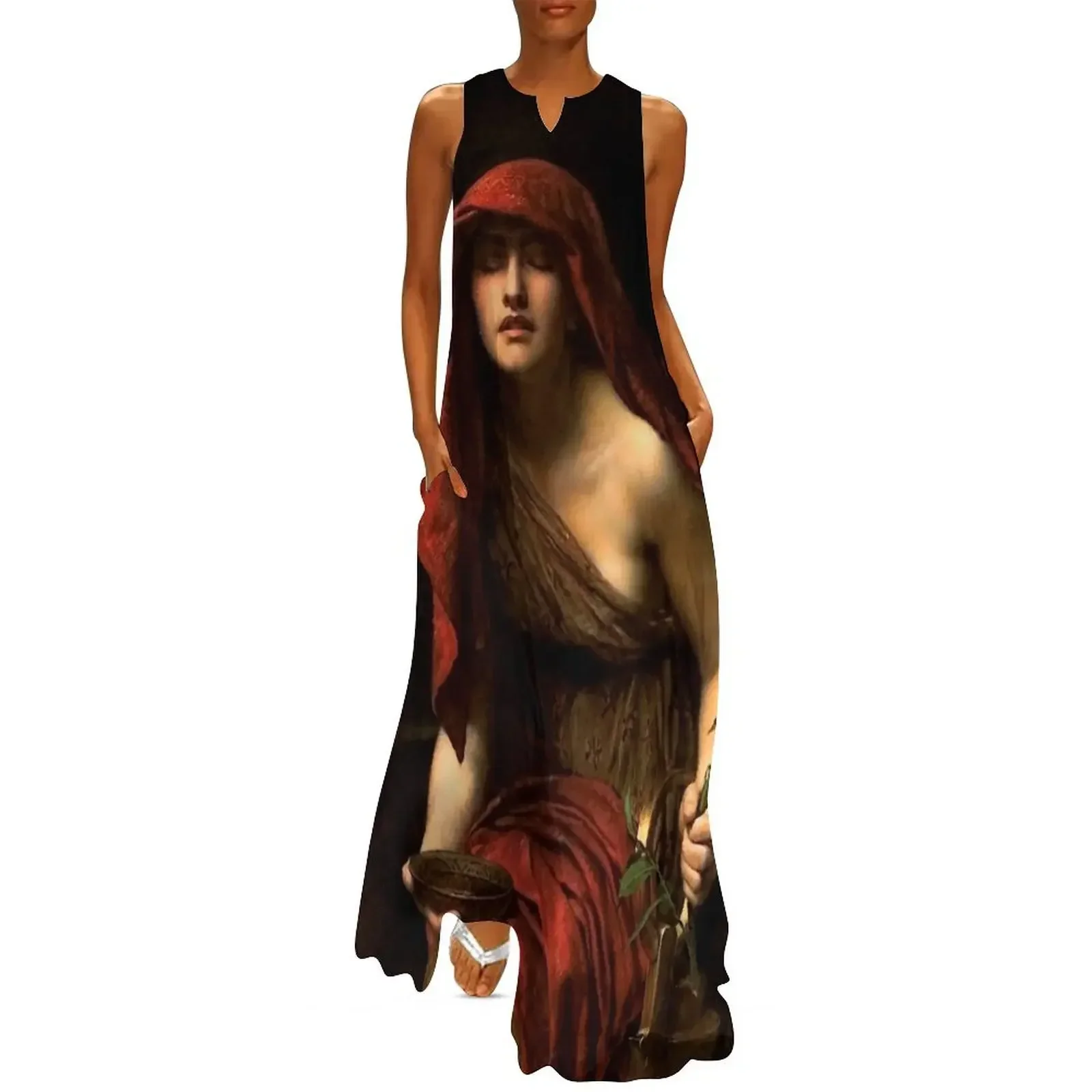 

John Collier Priestess of Delphi Long Dress Woman dresses dresses for womens Beachwear Dress for pregnant women Dress