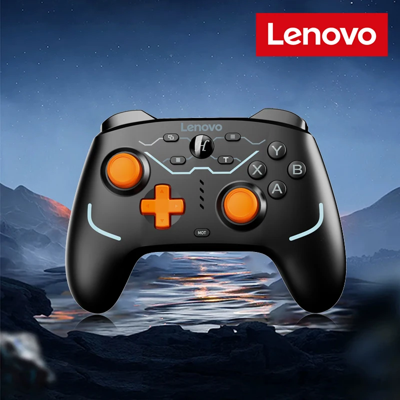 Original Lenovo S04 Bluetooth Gamepad Double Vibration Gamepads For Tablet Game Hall Triggers With 1000Hz Rate Gaming Controller