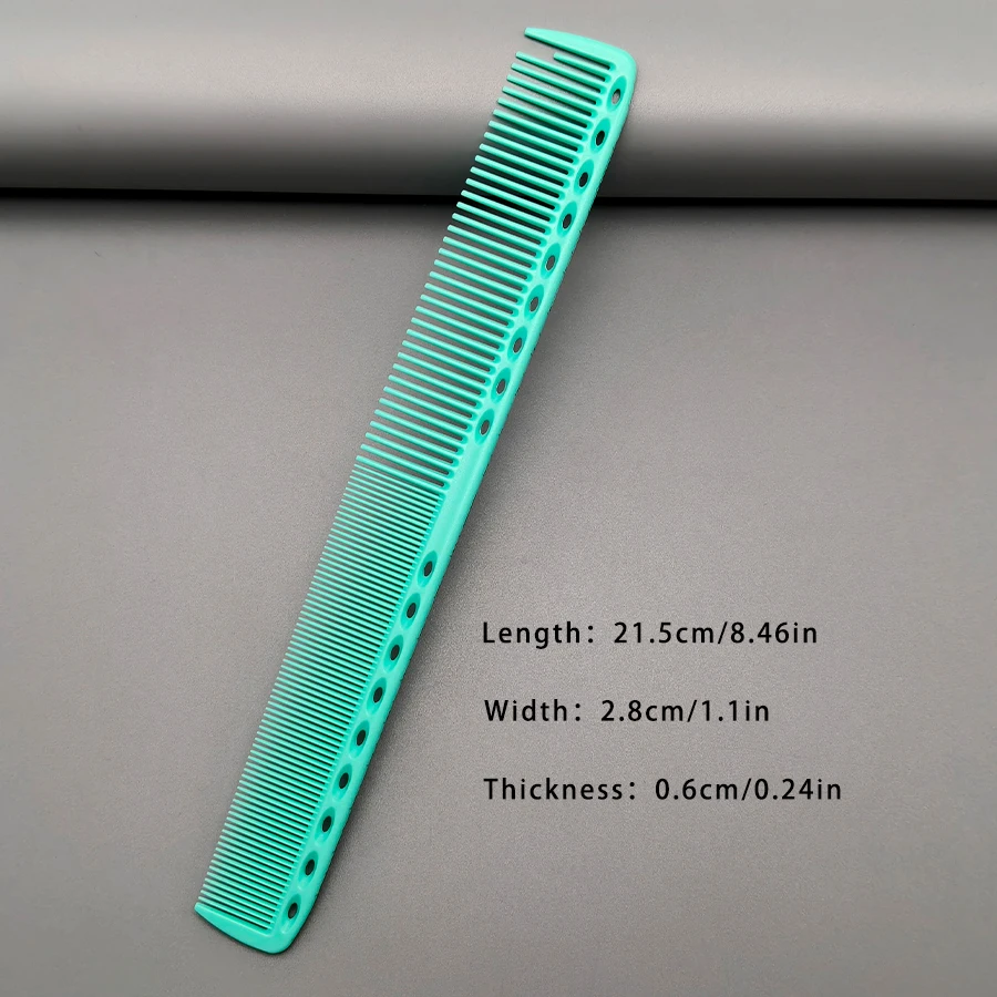 4-teiliges Set Graduierte Kämme, Kämme mit Messleisten, zum Präzisen Schneiden von Haaren, ein unverzichtbares Haarschneidekamm-Set für Friseure und ein Haarstyling-Kamm-Set für den Heimgebrauch – Detail 7