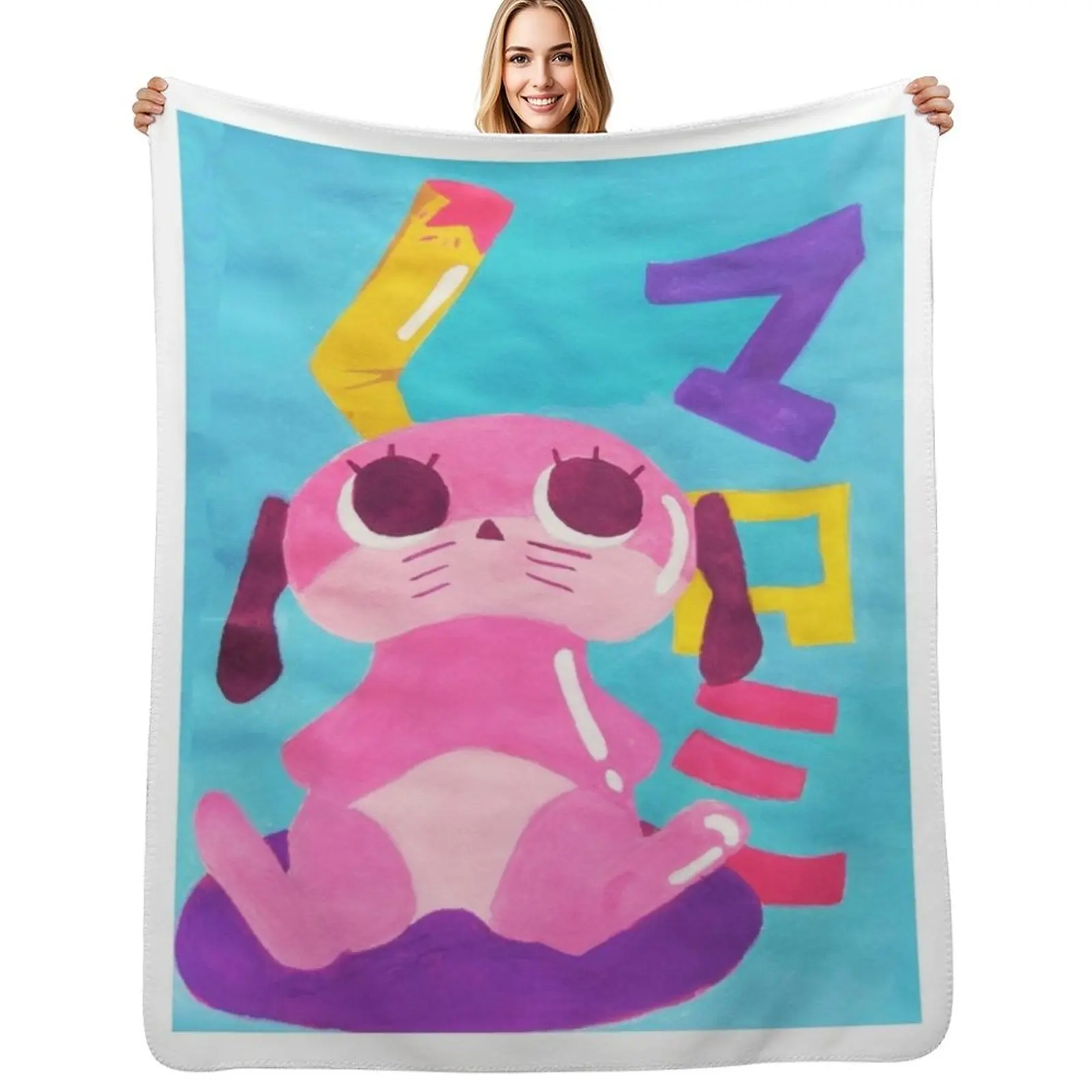

Maromi Throw Blanket Ultra Soft Flannel Fleece Blanket for All Seasons
