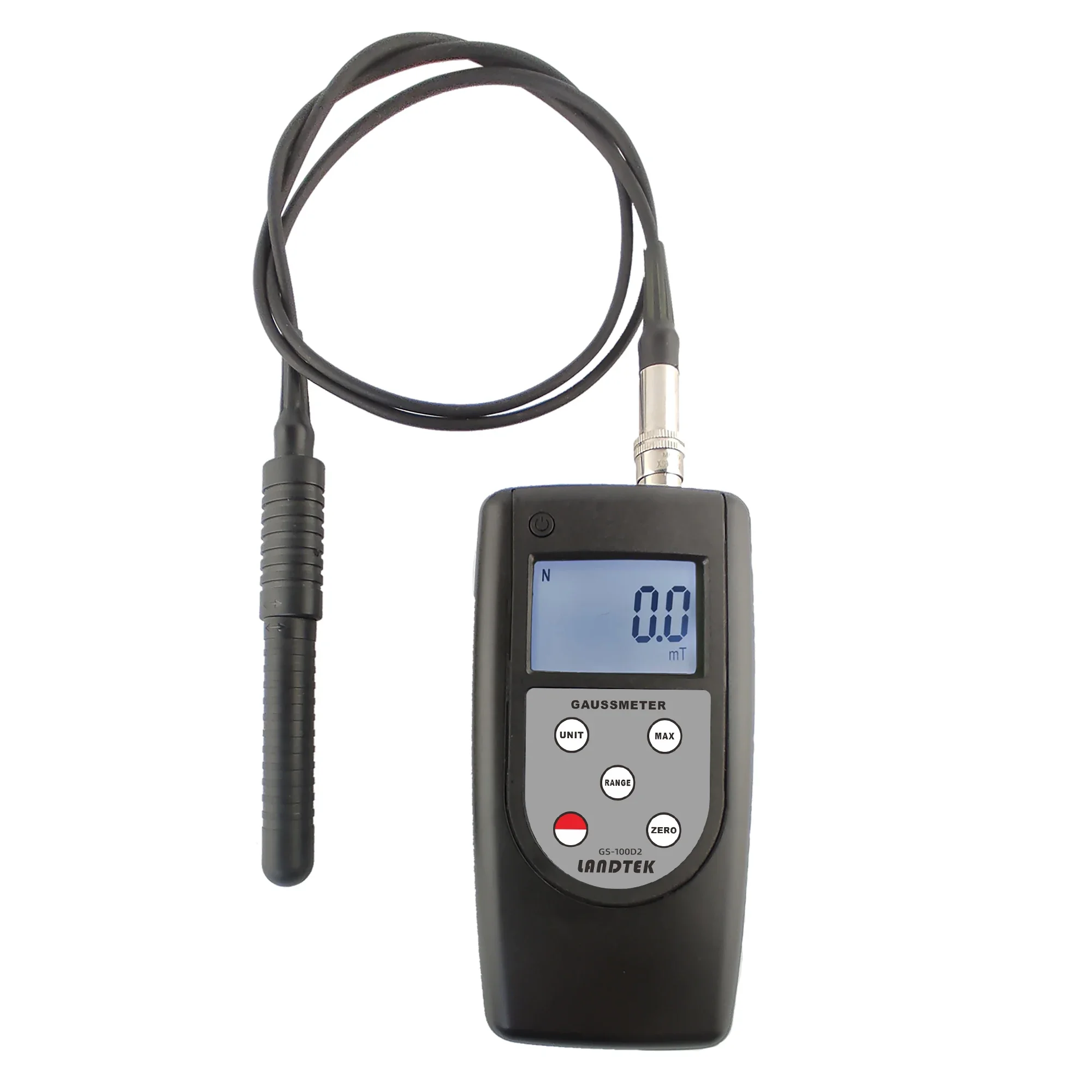 Digital Gauss meter GS-100D2 10Hz~200 Tesla meterDC AC magnetic field radiation magnetic field remanent magnetic intensity meter