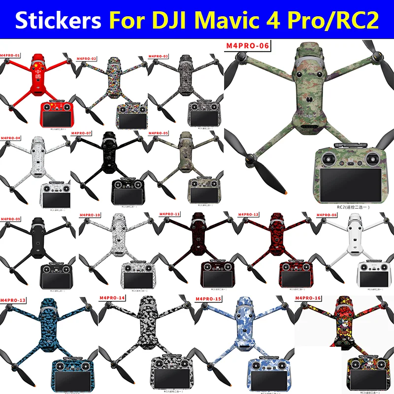 DJI Mavic 4 Pro ドローン用デカール RC 2 - Drone Dji Rc Pro 2 のレビューと価格