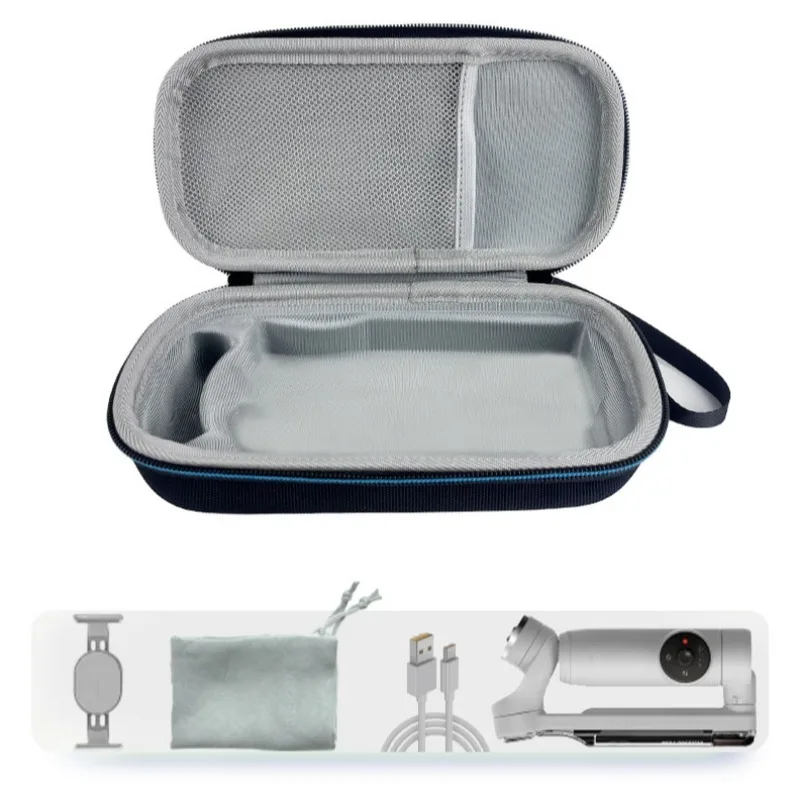 

Hard Carrying Handheld Gimbal Stabilizer Case Storage Bag for Insta360 Flow Accessories Travel Protective Resistant Scratch Box