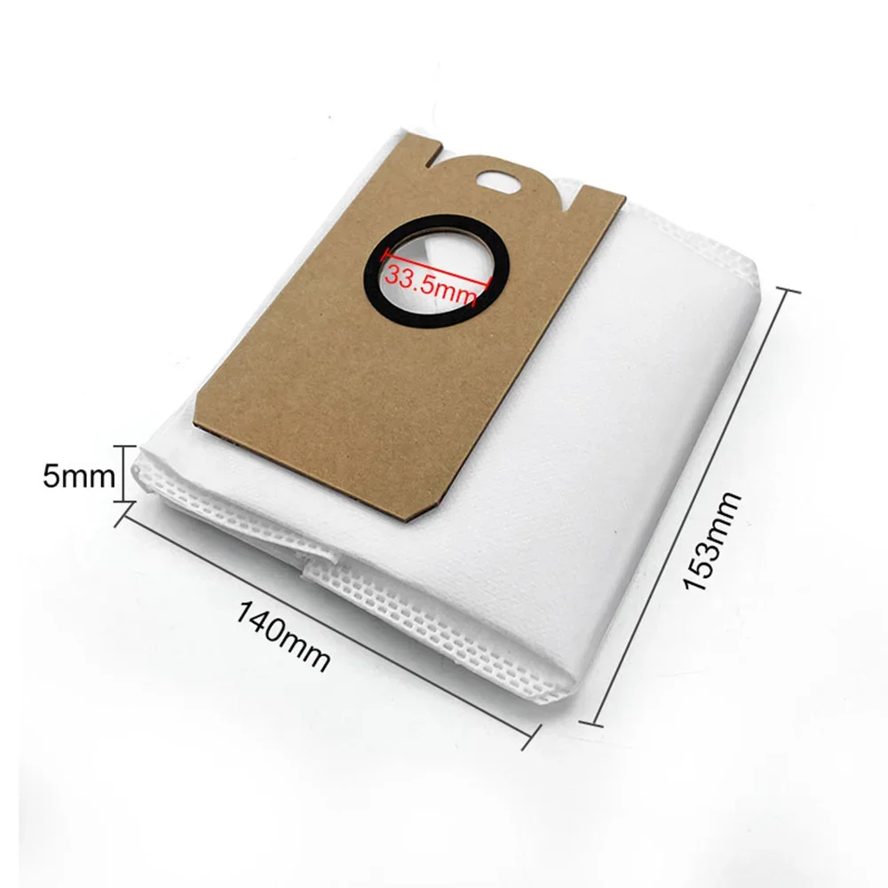 Dust Bags Suitable for VIOMI S9 Robot Vacuum Cleaner Dust Bag Cleaner Large Capacity Leakproof Dust Bag Replacement Parts Kit