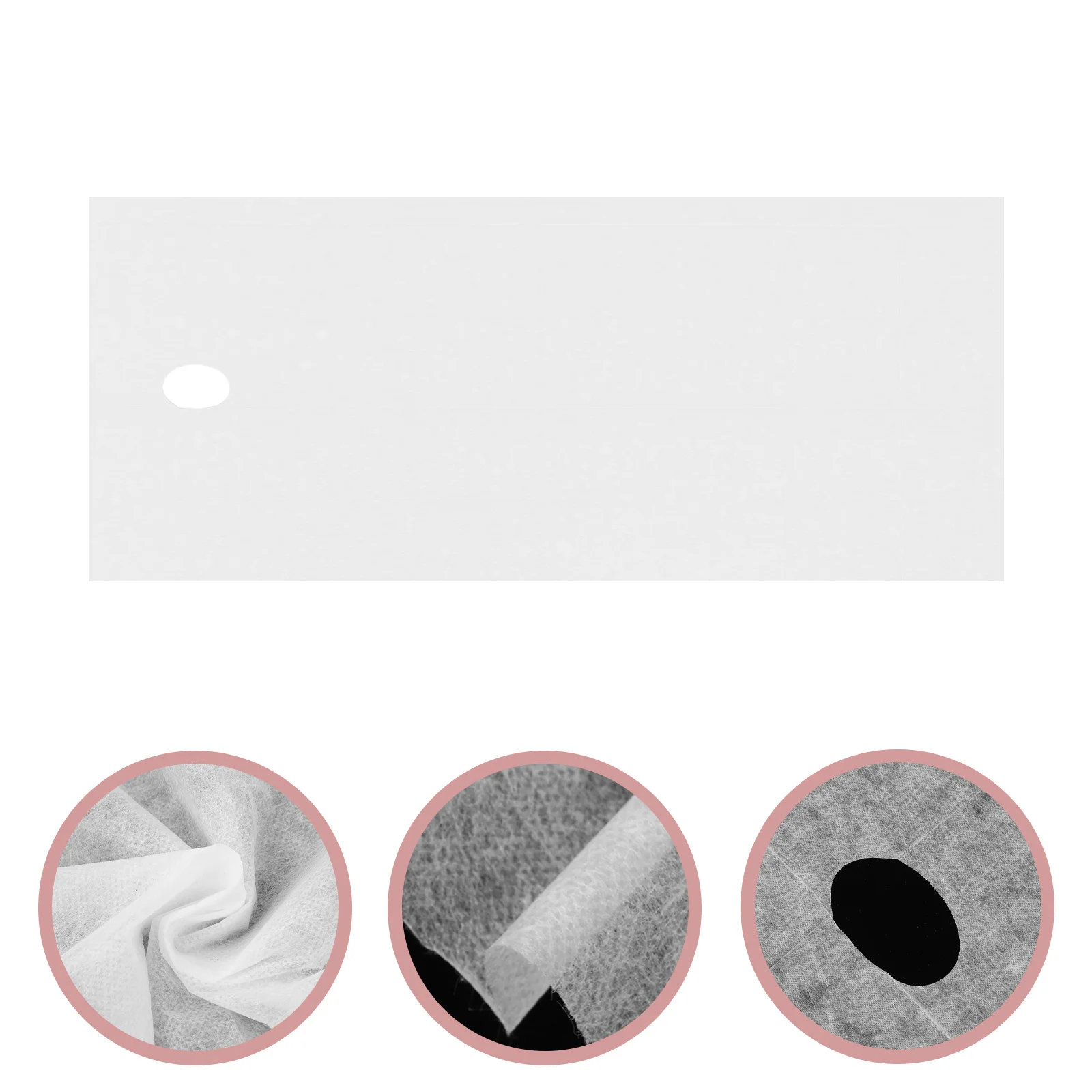 

100 шт. одноразовые простыни для массажного стола, нетканый материал, белый 190x80 см, дышащий дизайн с отверстиями, спа-салон красоты, массажное покрывало на кровать