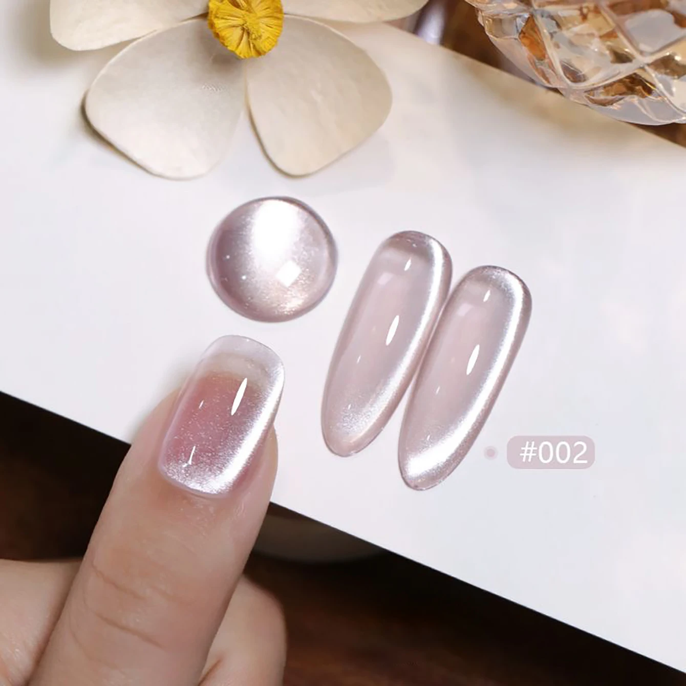 1-16 個 WS 新しい超高輝度レトロピンクキャットアイジェルネイルポリッシュアイス透明美白ネイルアートネイル用品クリスマスネイル