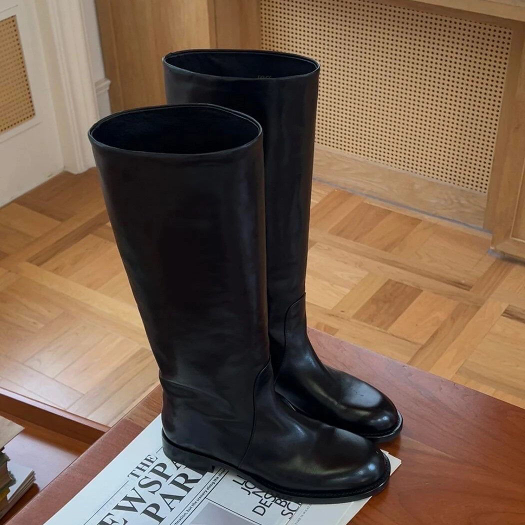 botas-de-caballero-hasta-la-rodilla-con-punta-redonda-y-tacon-grueso-zapatos-de-mujer-botas-de-tubo-de-cuero-estilo-nuevo