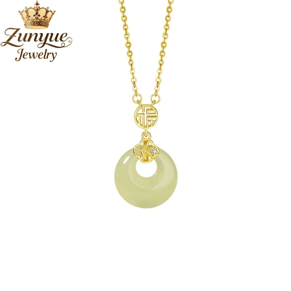 

High-End Natural Hetian Jade Flower Pendant Luxury Quality Jewelry Fashion Jewelry Elegant Exquisite Popular Best Selling Charms