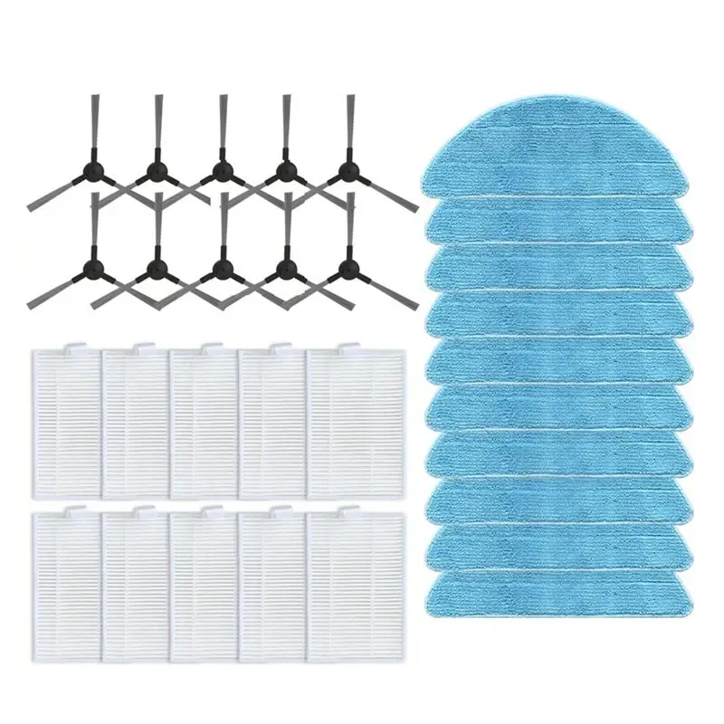 

A24F-Fit For HEXO Duo Side Brush Hepa Filter Mop Cloths Rag Robot Vacuum Cleaner Spare Part Accessories Replacement
