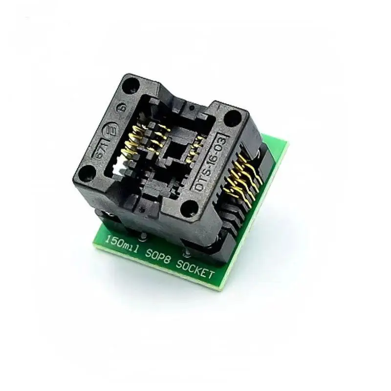 New 1Pcs SOIC8 SOP8 To DIP8 SA602 Gold-plated IC EZ Programmer Adapter Socket Converter Module 150mil 200mil