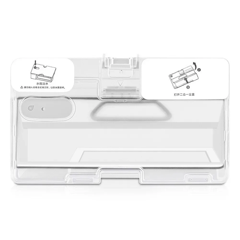 Contenedor de polvo transparente de repuesto para aspiradoras robot Xiaomi Mijia G1 MJSTG1, herramientas de limpieza del hogar