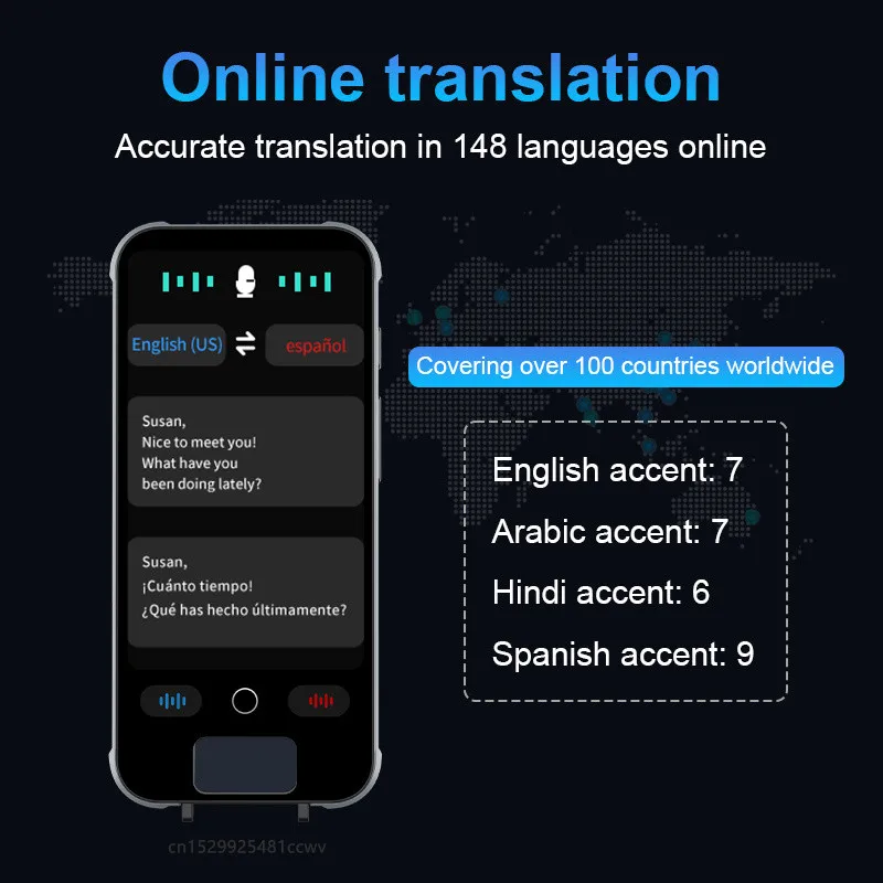 S25 Pro مترجم محمول شاشة كبيرة AI الماسح الضوئي القلم اللغات المقلد الصوتي ذكي في الوقت الحقيقي ترجمة غير متصلة بالإنترنت