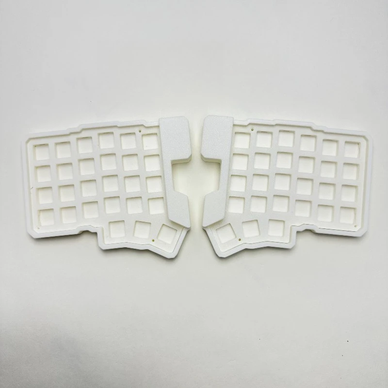 Silakka54 Split Keyboard Shell Customization 3D Printing PLA Ergonomic Keyboard Case for Gaming Mechanical Keyboard Accessories