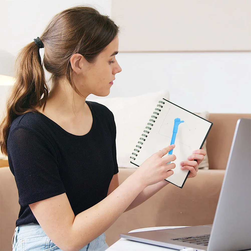 

12 шт. шариковые ручки вверх с большим пальцем вверх, очаровательный практический инструмент для письма, подарочные канцелярские принадлежности, шариковая ручка с большим пальцем вверх