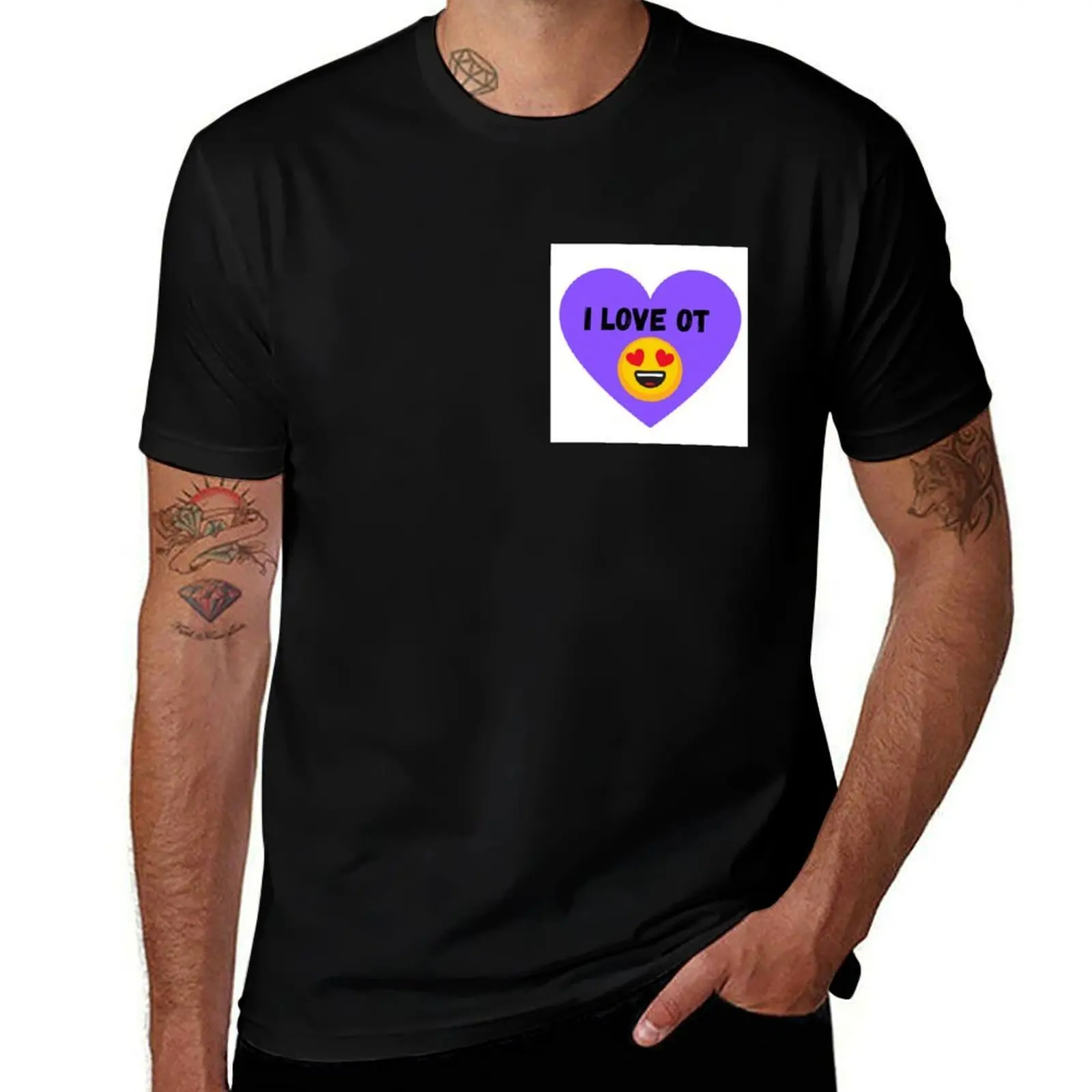 

I Love Occupational Therapy T-Shirt vintage graphic tee man clothes man t shirt mens t shirts casual stylish