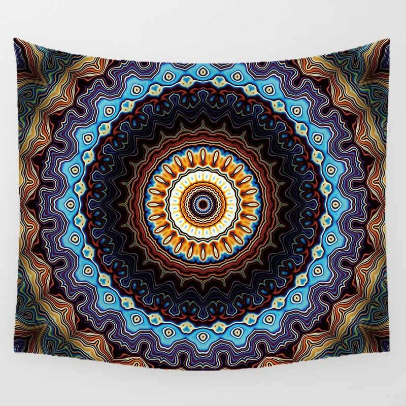Fashion Hot Sale Mandala Tapestry Large Hd Printing Wall Hanging Home Decor
