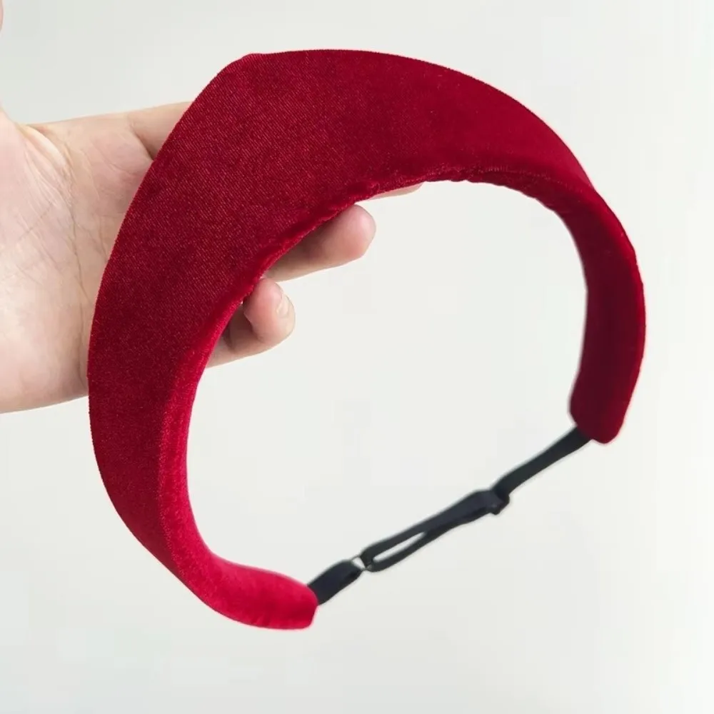 Retro Velvet Women Headband Smooth European and American Hairpin Headband Hair Hoop Lady Headwear
