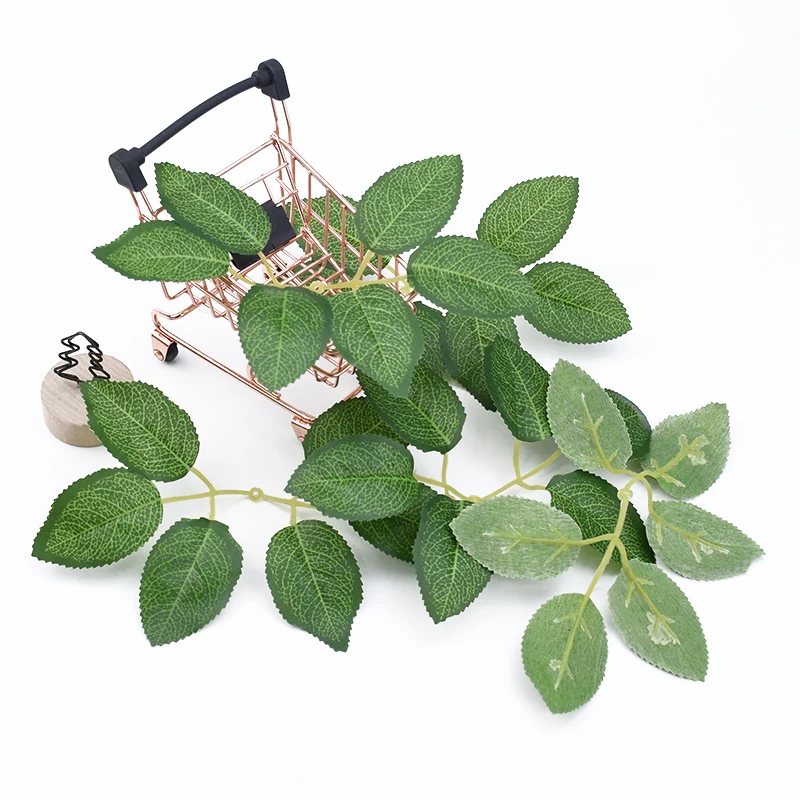 40/80 Piezas de Plantas Artificiales, Rosas Grandes y Hojas, Decoración para el Hogar, Ramos de Novia, Festivales, Flores para Manualidades, Regalos, Álbumes de Recortes, Gran Venta