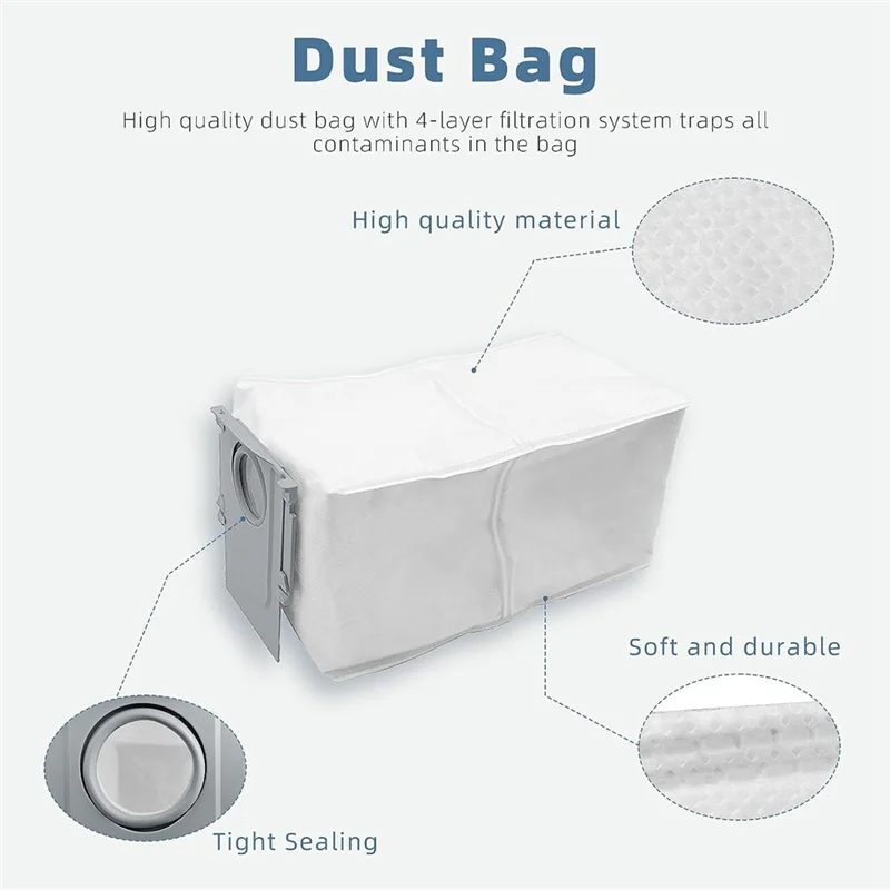 A94e-peças de reposição filtro escova rolamento para roborock q revo, compatível para roborock p10 aspirador robô acessórios