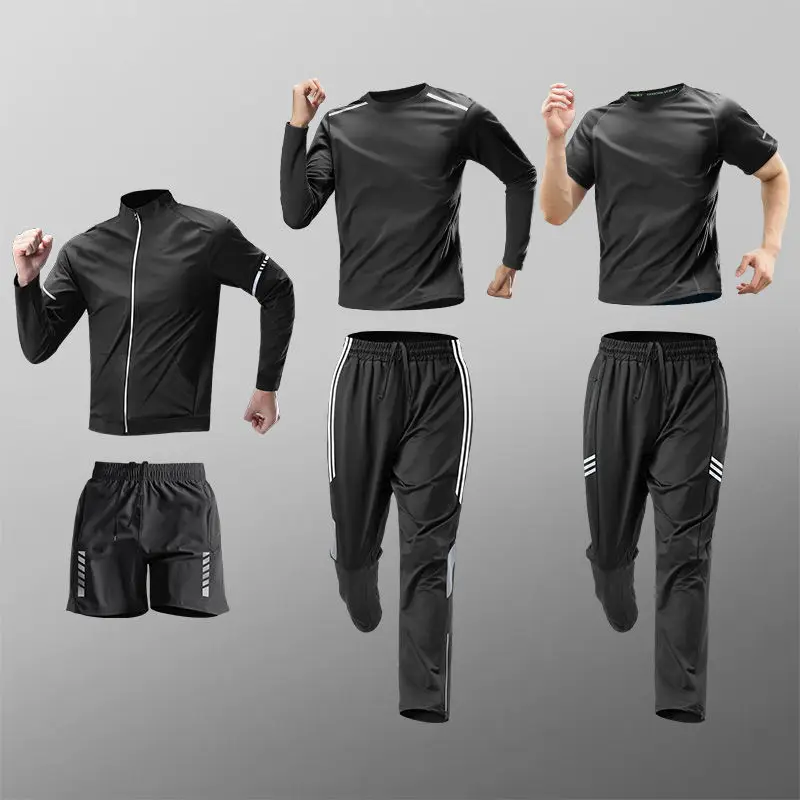 

Men's Sports Suit Quick-drying Clothes Winter Running Training Suit Professional Autumn Winter Outdoor Fitness Jacket Clothes