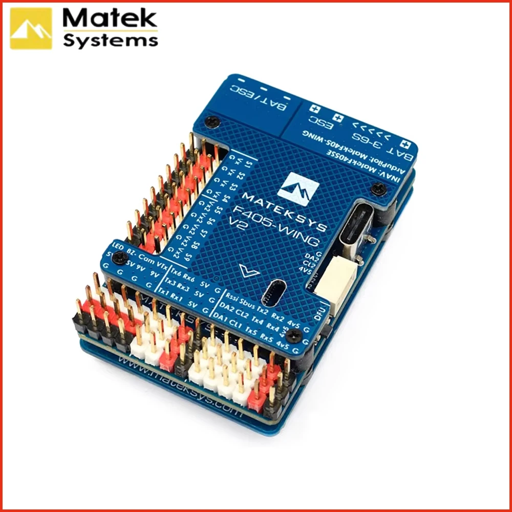 

Контроллер полета Matek Mateksys F405-Wing-V2 F405 Wing 3-6S