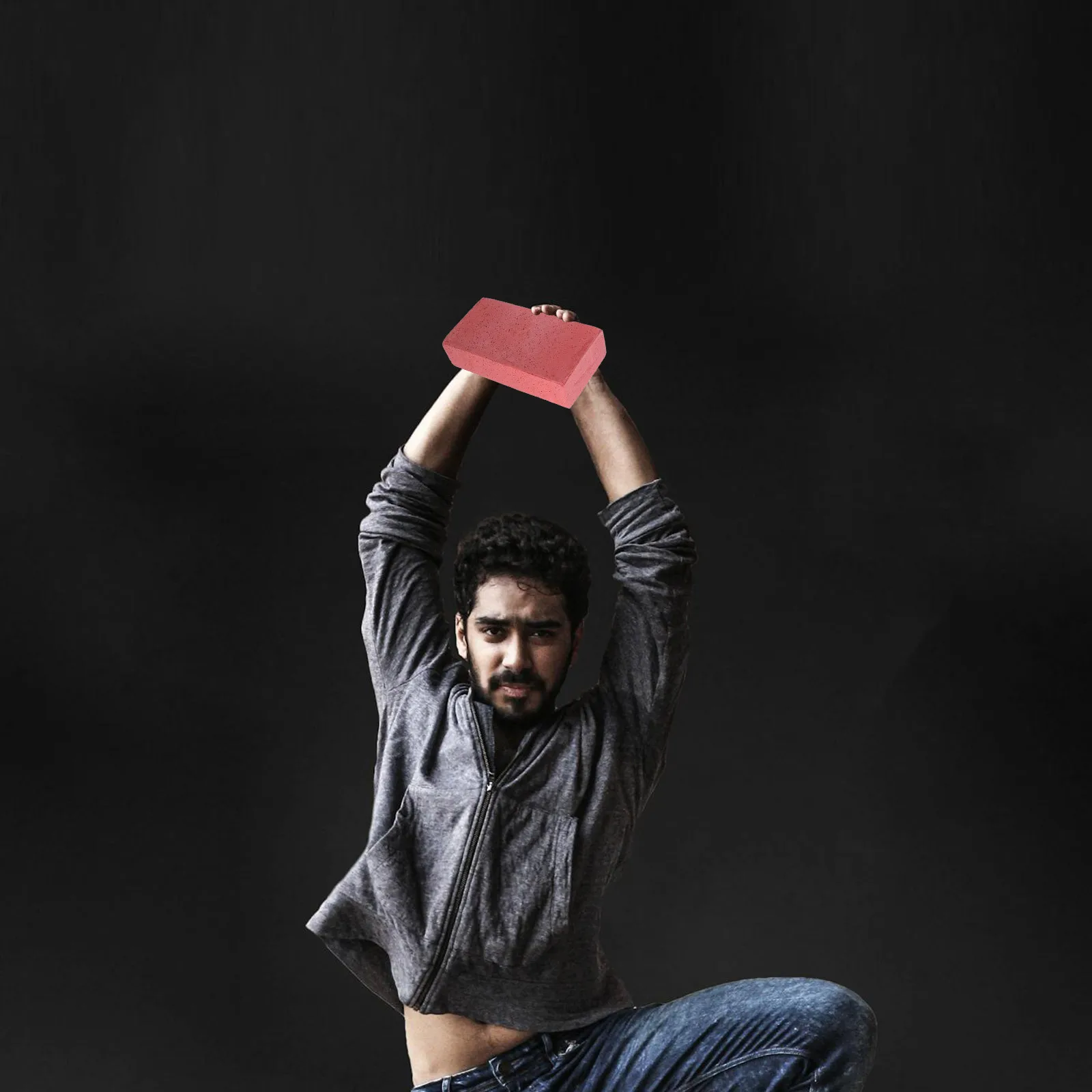 

4 шт., ломаемый вручную пенопластовый кирпич, реалистичный поддельный реквизит, кирпич для сценического выступления, фильм, Хэллоуин, трюк, легкое мягкое здание