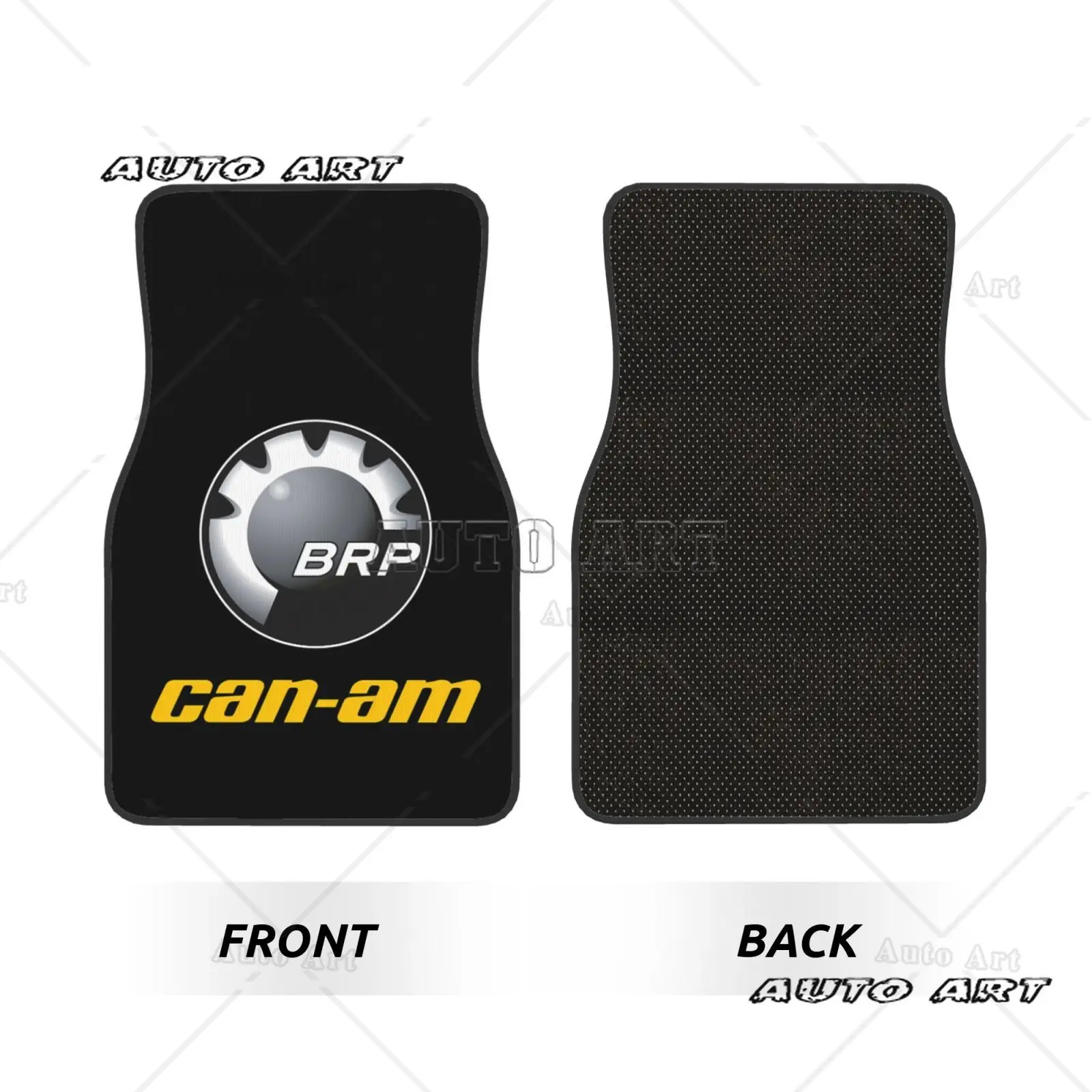 Car Floor Mats with Can Am Pattern Are Suitable for All Car Interior Floor Mats Suitable for Both Men and Women