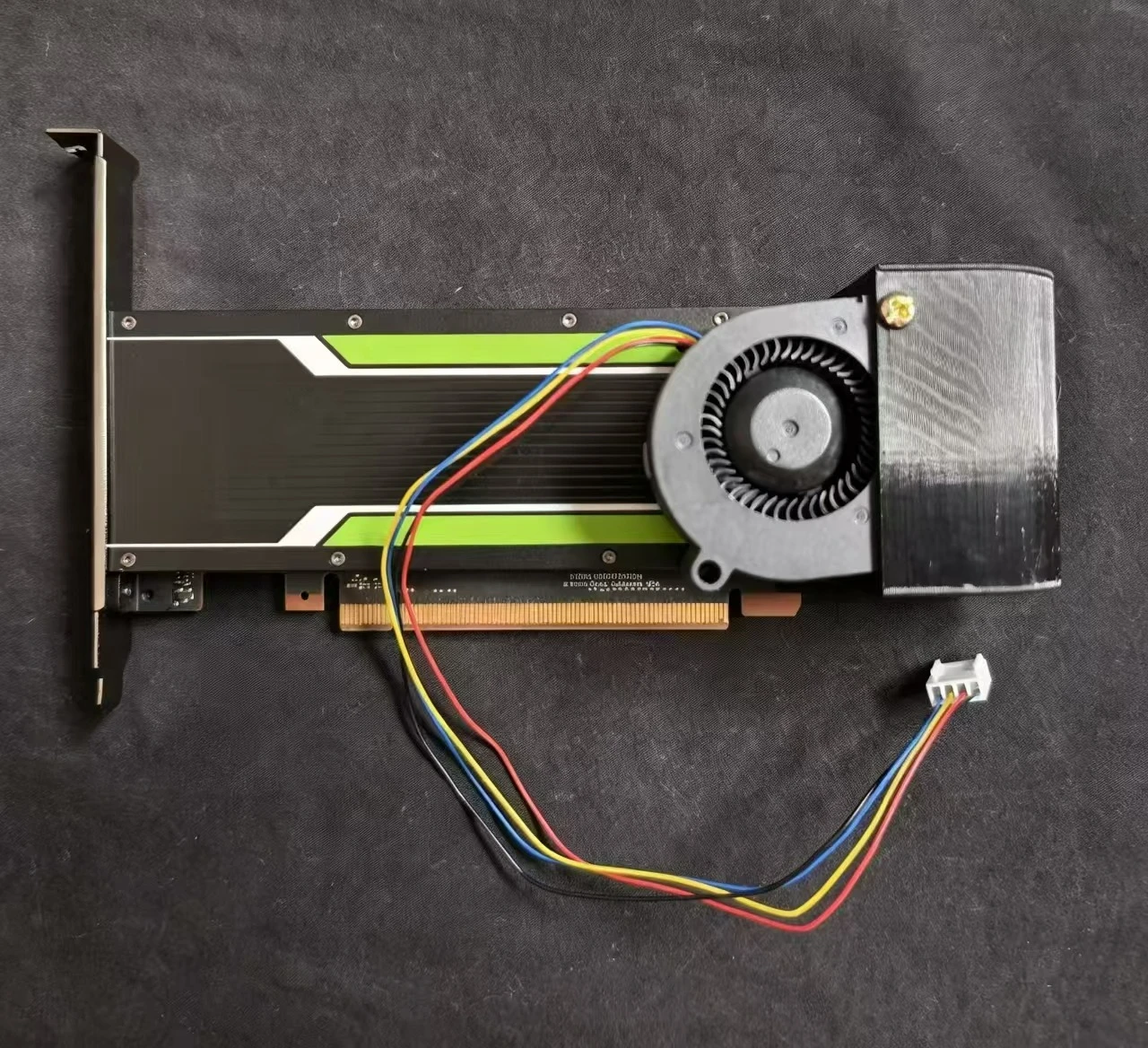 Universal U-Shaped Turbo Fan Cooler for NVIDIA for Tesla P4 / T4 / M4 / L4 / A2 Graphics Cards