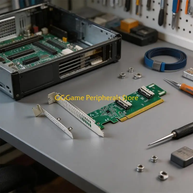U55B Efficient PCIE5.0 to 74Pin Converter Enables Fast Data Transmission Up To 24Gbps