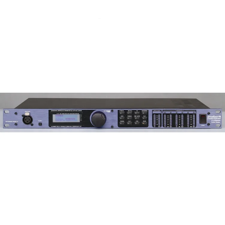 DriveRack PA Professional Sound Drive Rack 2 Input 6 Output Complete Equalization & Loudspeaker Control System