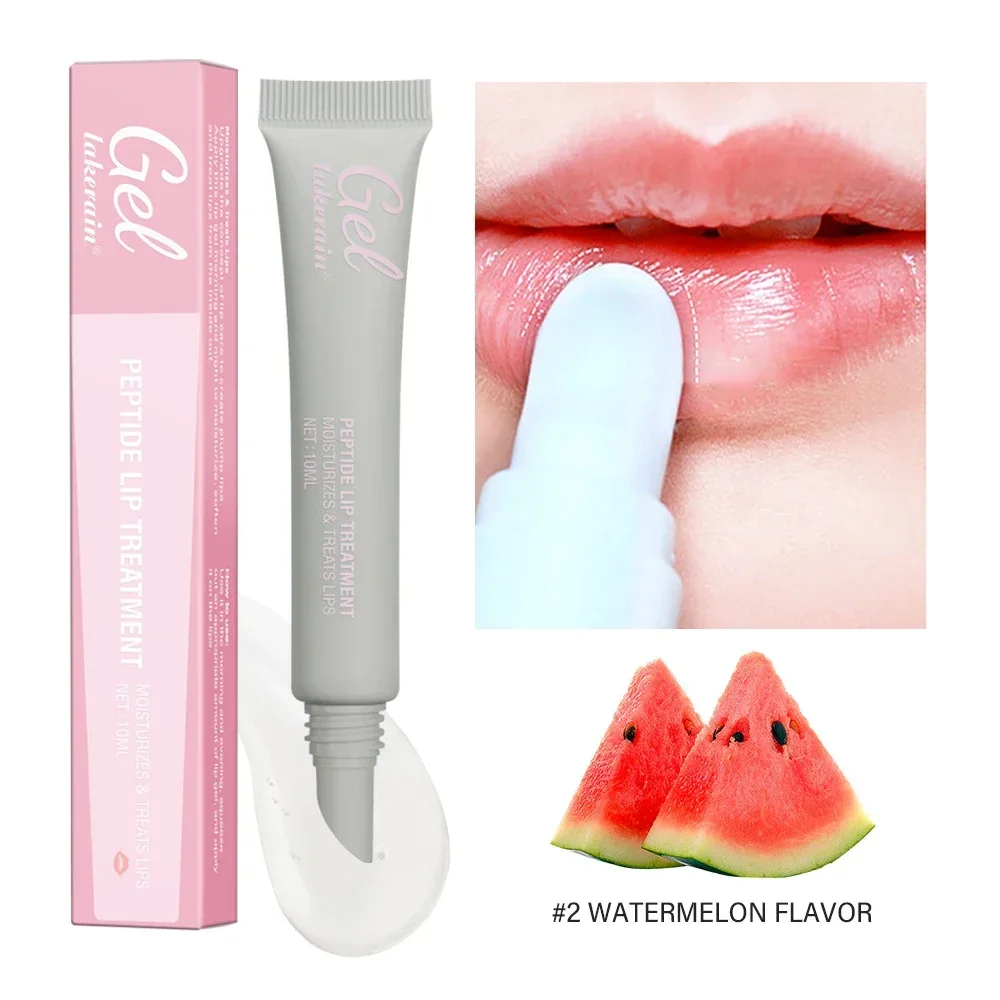 Peptide Lip Treatment Moisturizing Lip Mask Gel To Remove Dead Skin Lipstick Base Fruit Odor Lip Cream Repair