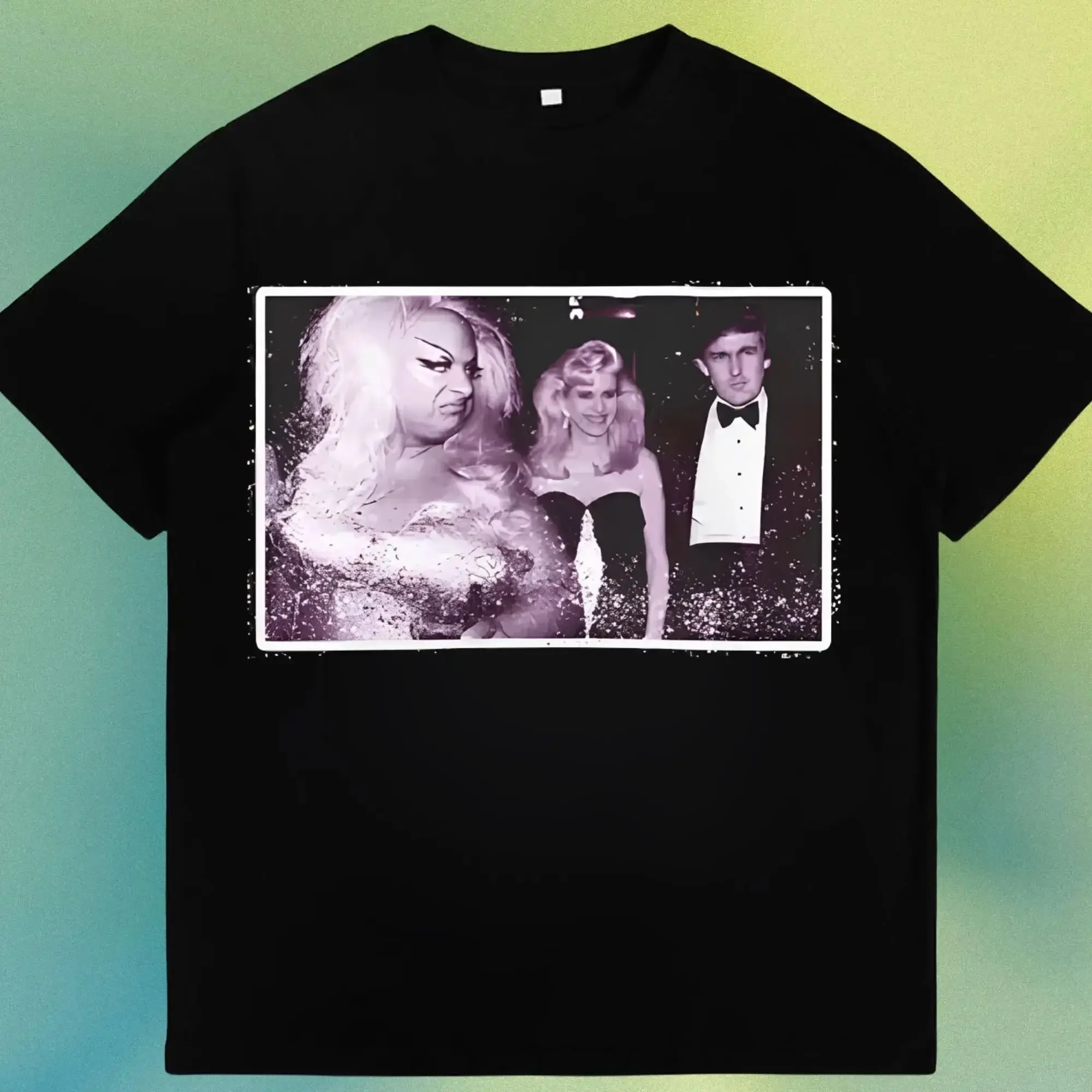 Divine1980S Desperate Living Movie Casual Print Harajuku Loose T-shirt Y2k Vintage T-shirt John Waters Pink Flamingos Top Unisex