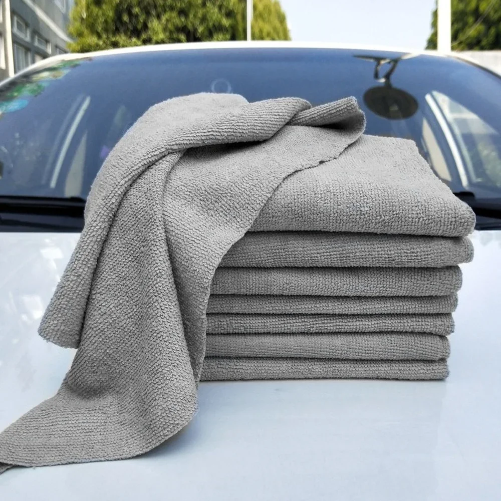 40x40cm Car Wash Towel Superfine Fiber Polishing Tools, Waxed Cloth, Crystal-plated Towels  Car Cleaning Maintenance Accessories