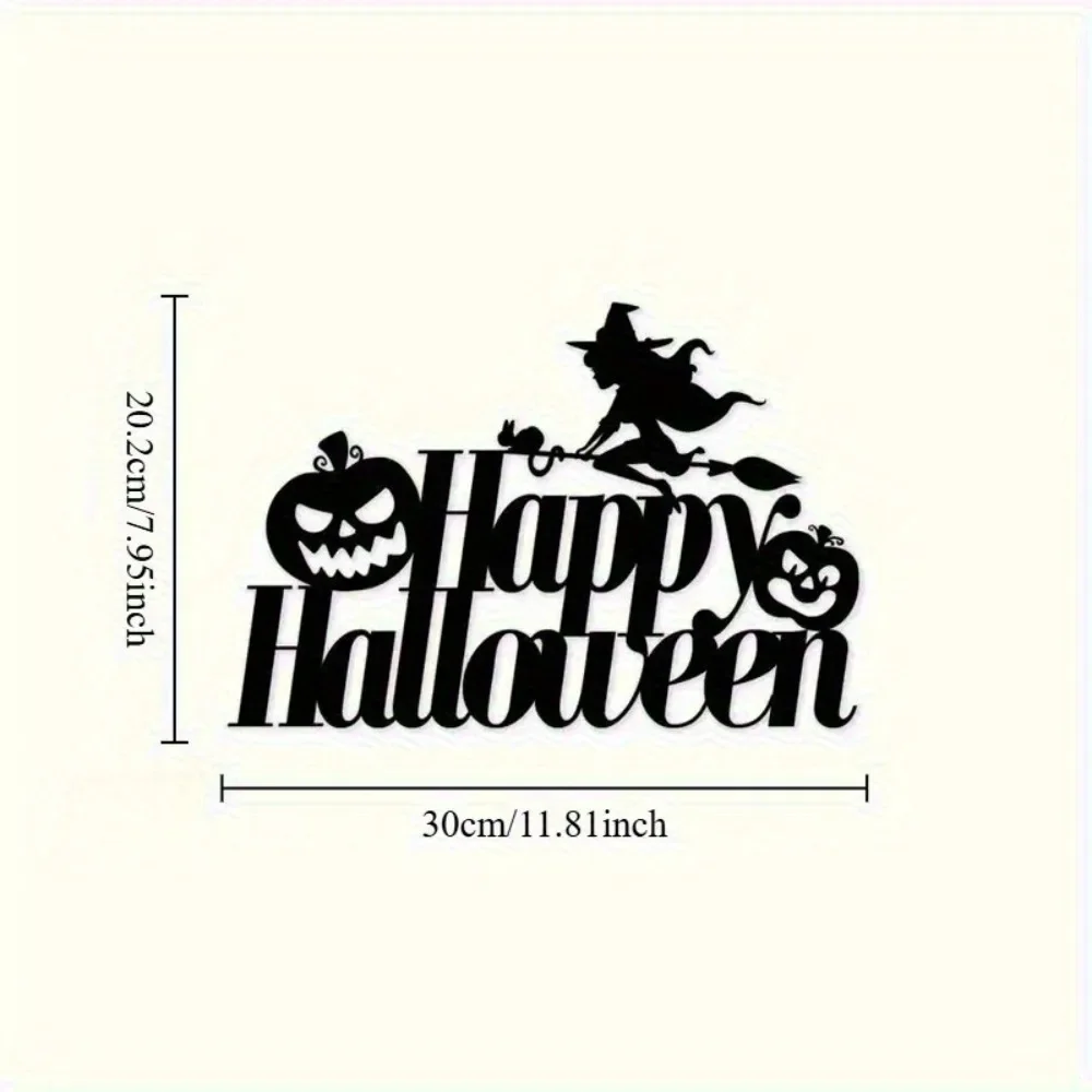 CIFbuy Halloween Witch Candlestick Broom Gothic Gaming Mouse Pad Non-Slip Rubber Base Edge-Locked Laptop Desk Mat