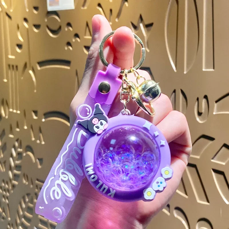 المعلقات حقيبة سلسلة المفاتيح Miniso، المعلقات سلسلة المفاتيح سيارة الإبداعية، هدايا صغيرة رائعة، المعلقات حقيبة