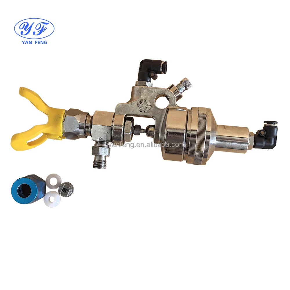 Double Acting Paint Spray Gun 24G980 Pneumatic Power Source Double Automatic Import Spray Gun 2