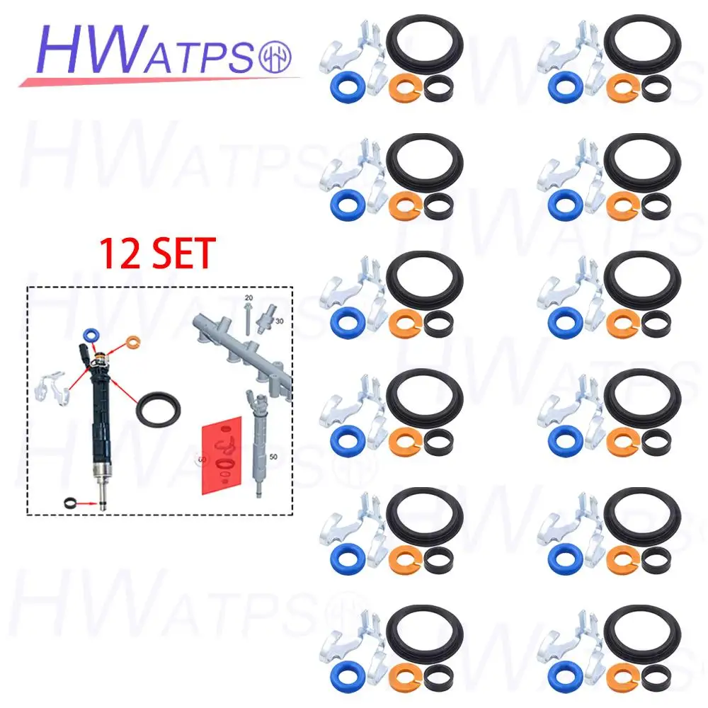 

2/4/6/8/12 SET ‎A2820720100 Fuel Injector Seal 2820720100 For Mercedes Benz M282 CLA C118 Shooting Brake GLA H247 X247