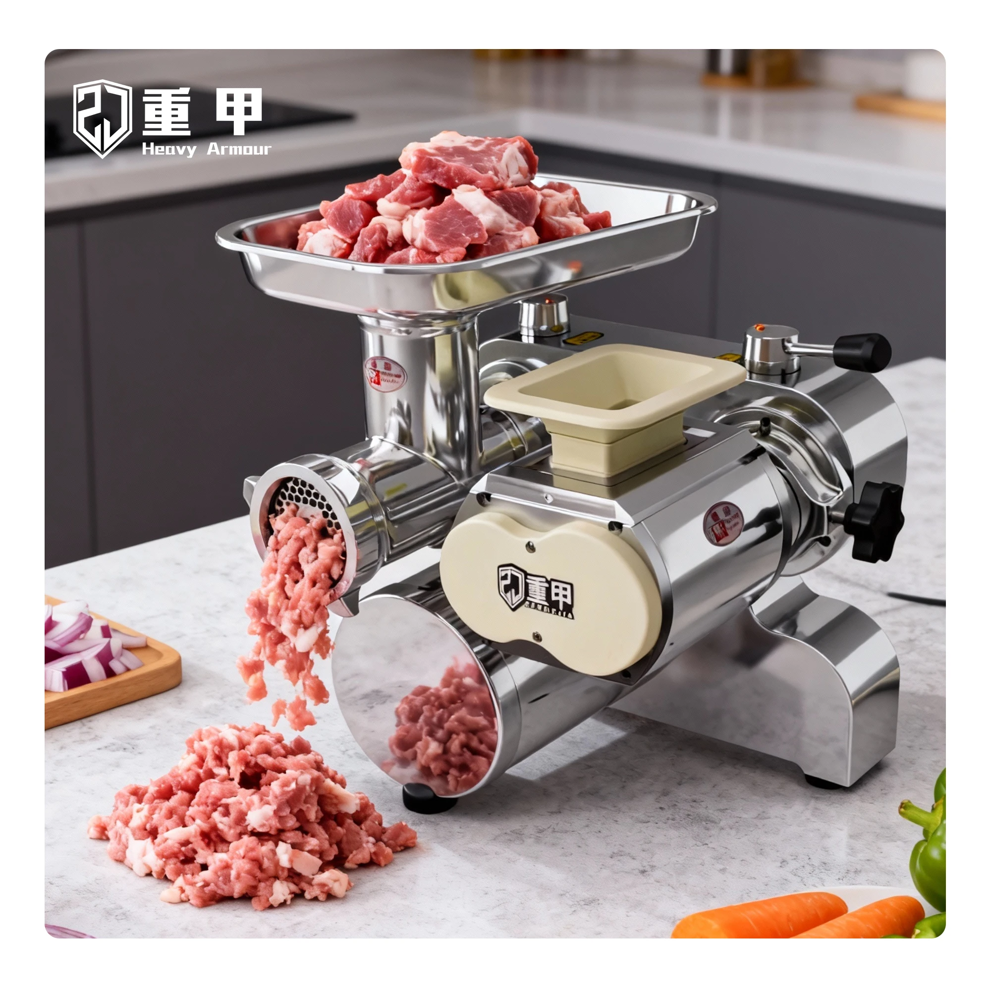 Small Electric Meat Grinder Mincer And Sausage Stuffer For Commercial Use