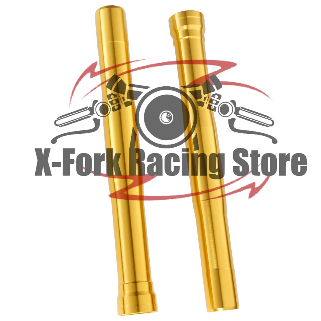 Gold Front Outer Fork Leg Tubes 475mm For Kawasaki Z1000 2014-2018 2015 2016 2017 44008-0070-499 Fork Suspension Shock Pipes Bar