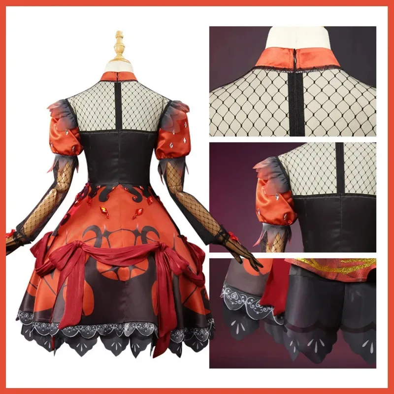 Juego Identity VMemory Cosplay disfraz niña señorita Granada princesa vestido peluca mujer Kawaii lindo carnaval H8;c'4,t;6.j'2;