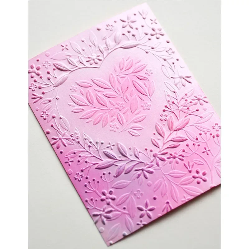 A Variety Of Beautiful New 3d Embossed Folders For Handmade Brick Walls, Cobblestone Leaves And Letter Backgrounds, Greeting Car