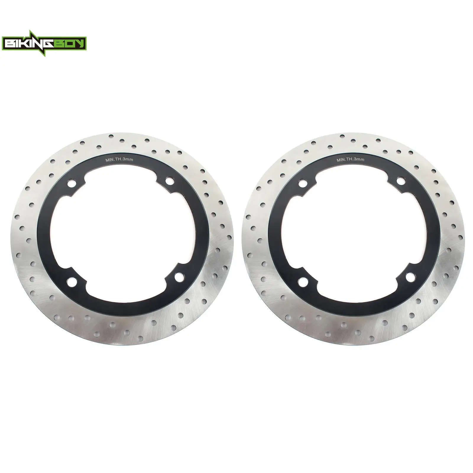 BIKINGBOY For Transalp XL600V 97 98 99 XL650V 00-07 01 XL700V / ABS 08 09 10 11 12 CB450S 85-89 Front Brake Discs Disks Rotors