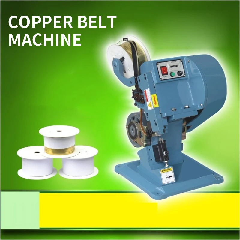 

Copper Buckle Butt Machine, Semi-automatic Silent Copper Strip Machine, Electromechanical Enameled Wire Crimping Machine