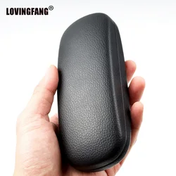 Hard Glasses Case For Men Women PU Leather Eyeglass Case For Reading Glasses