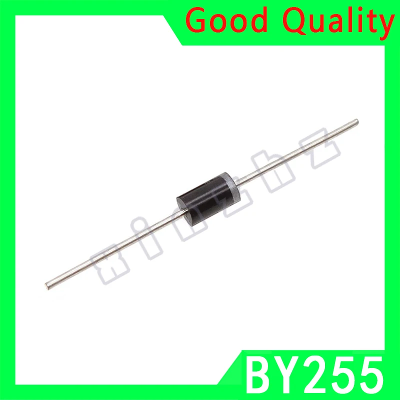 5PCS BY255 Fast Recovery Rectifier Diode DO-201AD 100% Brand New Original High Quality General Purpose Rectifiers