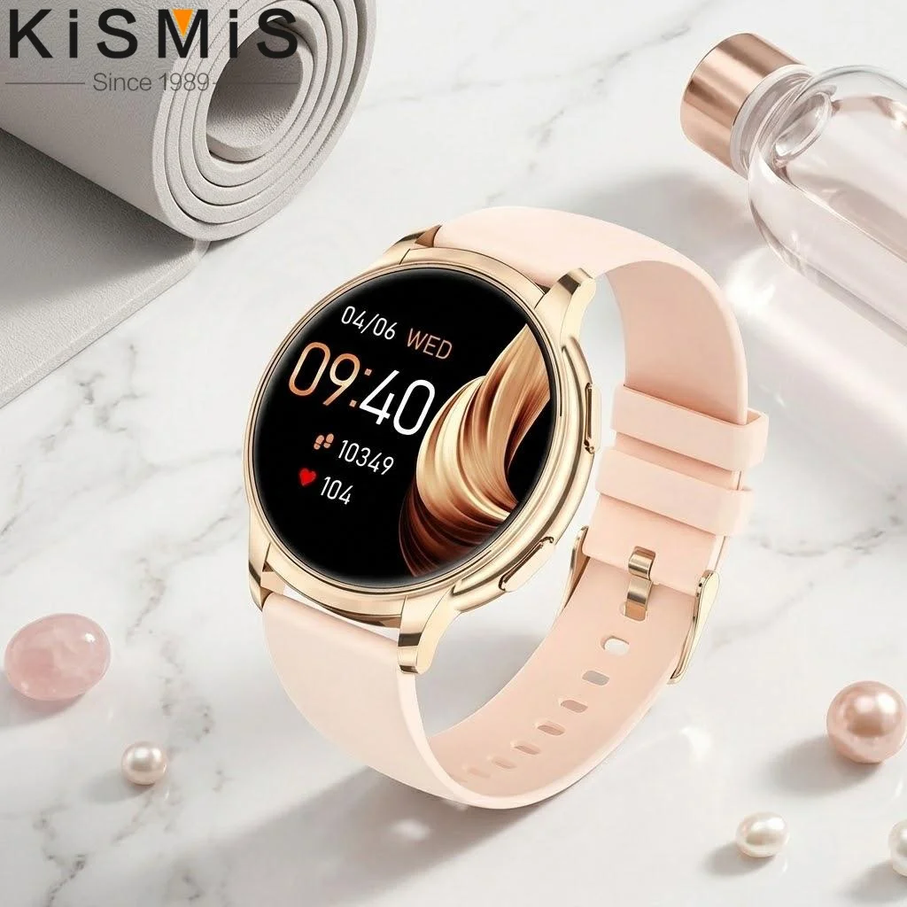 

Water Resistant Smartwatch for Women with Heart Rate Monitor Sleep Tracking and Answer Calls Bluetooth Android iOS Compatible